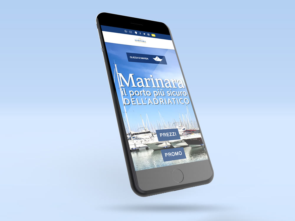 Marinara Porto Turistico Web Design